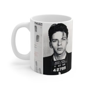 Frank Sinatra Mugshot Ceramic Mug 11oz